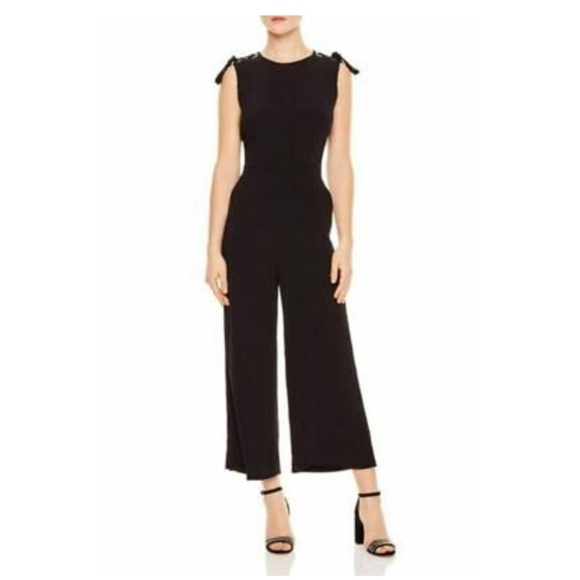NWT Sandro Black Jumpsuit EU Size 36=Women’s 2/4 - Picture 1 of 11